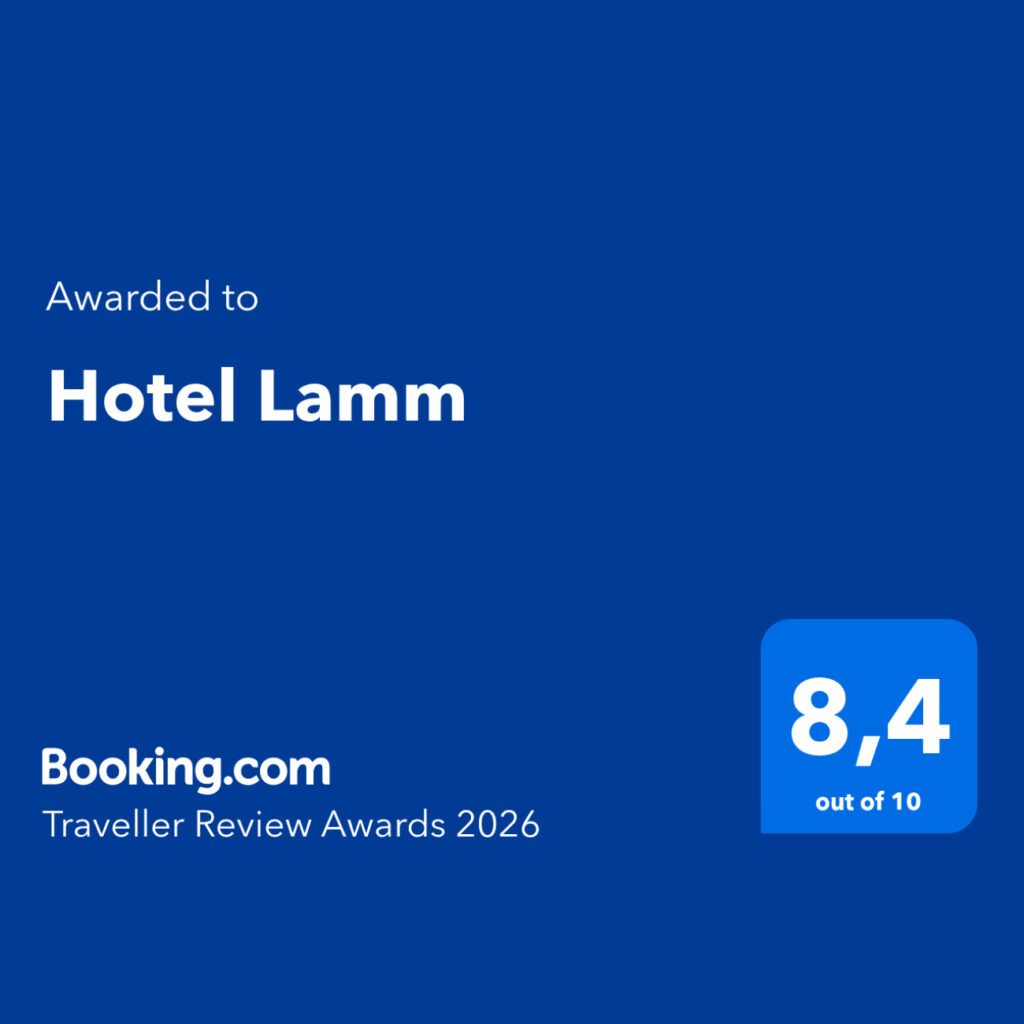 Blaues Digital-Award-Siegel 2026 für das Hotel Lamm